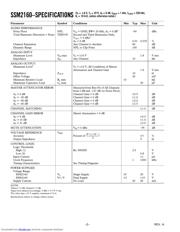 SSM2160S 数据规格书 2