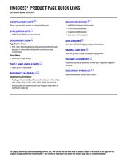 HMC3653LP3BETR datasheet.datasheet_page 2