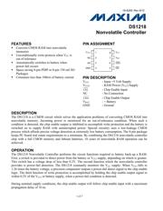 DS1218S datasheet.datasheet_page 1