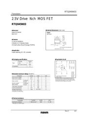 RTQ045N03TR datasheet.datasheet_page 1