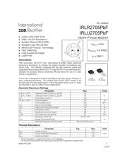 IRLR2705PBF datasheet.datasheet_page 1