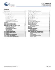 CY7C1460AV25-167AXCT datasheet.datasheet_page 3