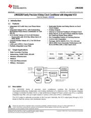 LMK03200ISQX/NOPB datasheet.datasheet_page 1