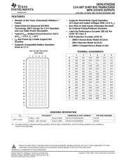 SN74LVTH32245GKER datasheet.datasheet_page 1