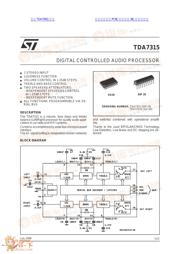 TDA7315 datasheet.datasheet_page 1