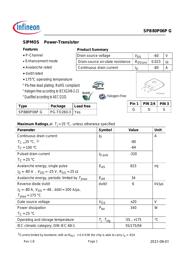 SPB80P06P datasheet.datasheet_page 1