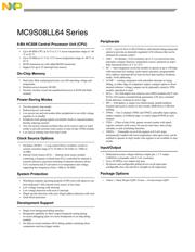 MC9S08LL36CLK 数据规格书 3