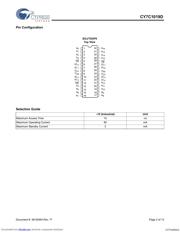 CY7C1019D-10VXI datasheet.datasheet_page 2