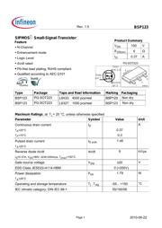 BSP123E6327 datasheet.datasheet_page 1