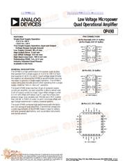 OP490 数据规格书 1