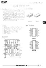 NJU7311AM datasheet.datasheet_page 1