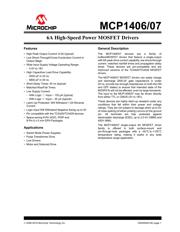 MCP1406T-E/MF 数据规格书 1