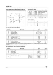 M74HC126 datasheet.datasheet_page 2