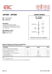 1N757 数据规格书 1