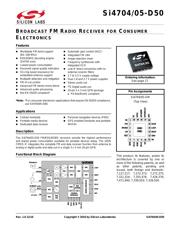 SI4706-D50-GMR datasheet.datasheet_page 1