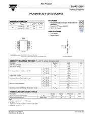 SI4431CDY-T1-GE3 datasheet.datasheet_page 1