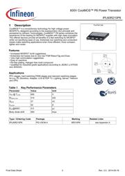 IPL60R210P6AUMA1 datasheet.datasheet_page 2