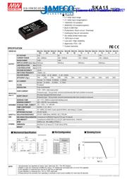 SKA15C-15 数据规格书 1