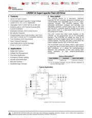 LM3550 数据规格书 1