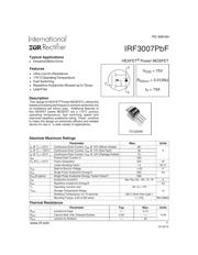 IRF3007PBF datasheet.datasheet_page 1