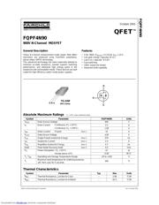 FQPF4N90 datasheet.datasheet_page 1