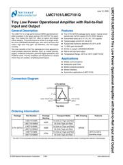 LMC7101AIM5X/NOPB datasheet.datasheet_page 2