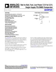 ADCMP609 datasheet.datasheet_page 1