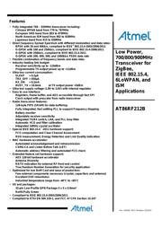 AT86RF212B-ZU datasheet.datasheet_page 1