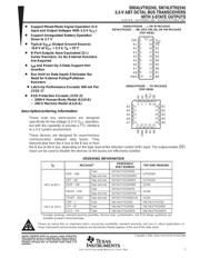 SN74LVTH2245DW datasheet.datasheet_page 1