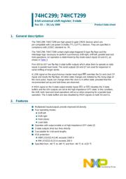 74HC299DB,112 Datenblatt PDF