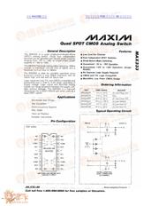 MAX333 datasheet.datasheet_page 1