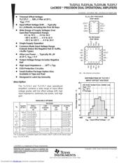 TLC27L2IP datasheet.datasheet_page 1