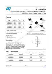 STP8NM60N Datenblatt PDF