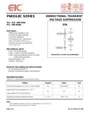 P6KE16 datasheet.datasheet_page 1