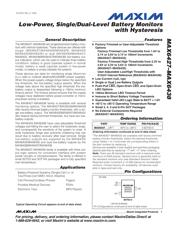 MAX6430ORUS+T datasheet.datasheet_page 1