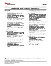 TAS5086DBT datasheet.datasheet_page 1