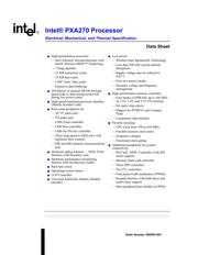 RTPXA270C5C416 数据规格书 1