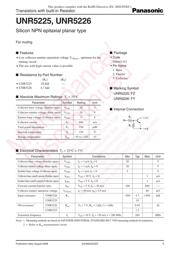 UNR522600L datasheet.datasheet_page 1