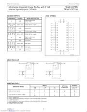 74LVC16374A datasheet.datasheet_page 3