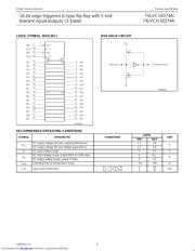 74LVC16374A datasheet.datasheet_page 4