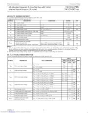 74LVC16374A datasheet.datasheet_page 5