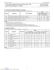 74LVC16374A datasheet.datasheet_page 6