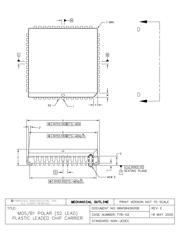 MC68711E20MFNE2 数据规格书 1