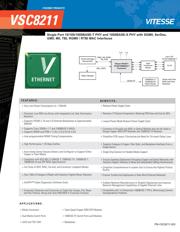 VSC8211 datasheet.datasheet_page 1