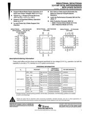 SN74LVT244BDW datasheet.datasheet_page 1