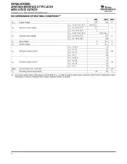 74ALVCH16841DGGRE4 数据规格书 4