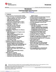 TMS320C6454BZTZA datasheet.datasheet_page 1