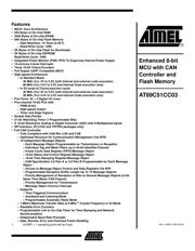 AT89C51CC03C-SLSUM datasheet.datasheet_page 1
