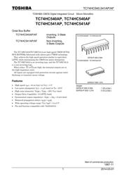 TC74HC541AF(F) datasheet.datasheet_page 1