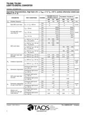 TSL2561FN 数据规格书 4